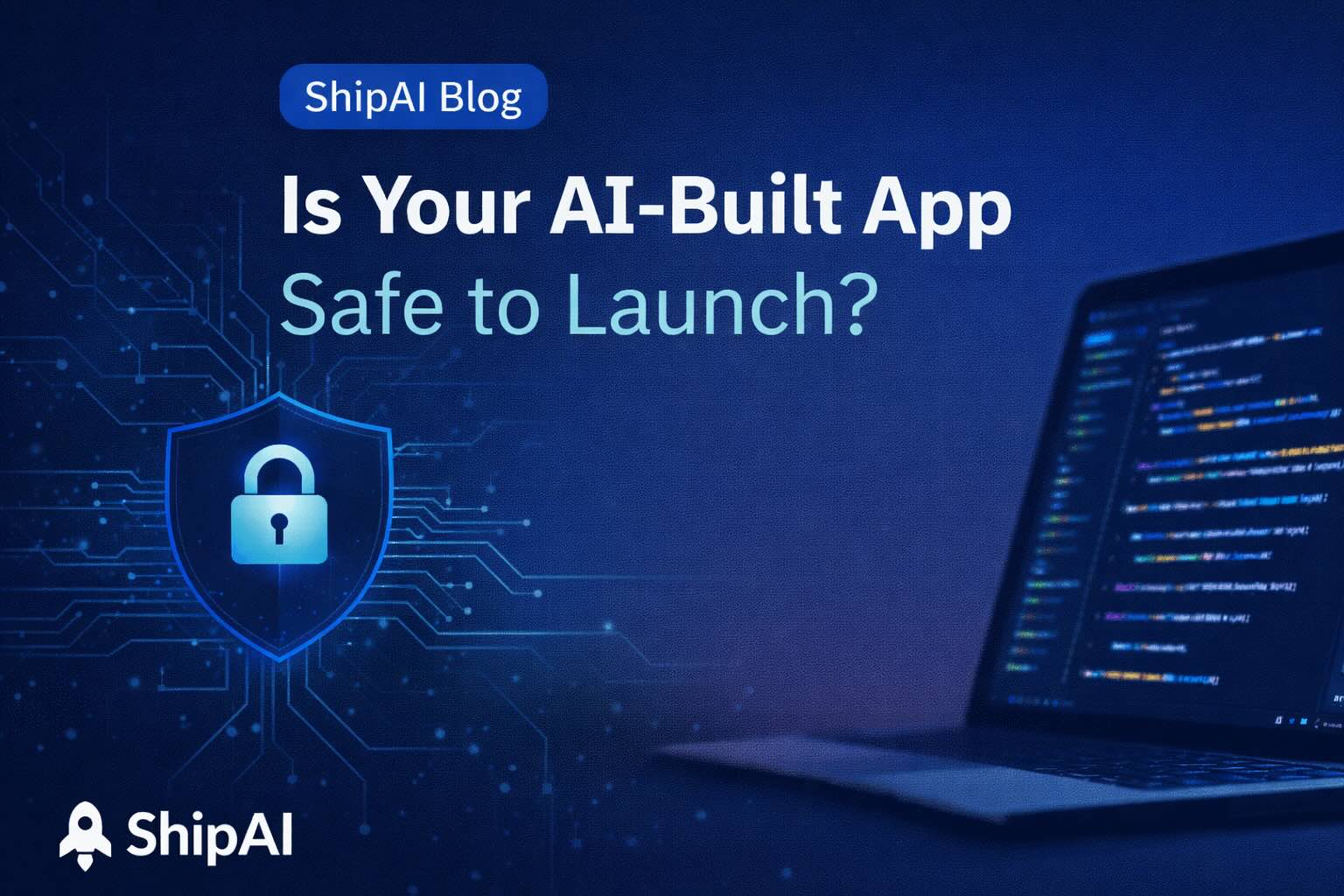 Is Your AI-Built App Safe to Launch? Security Checklist | ShipAi