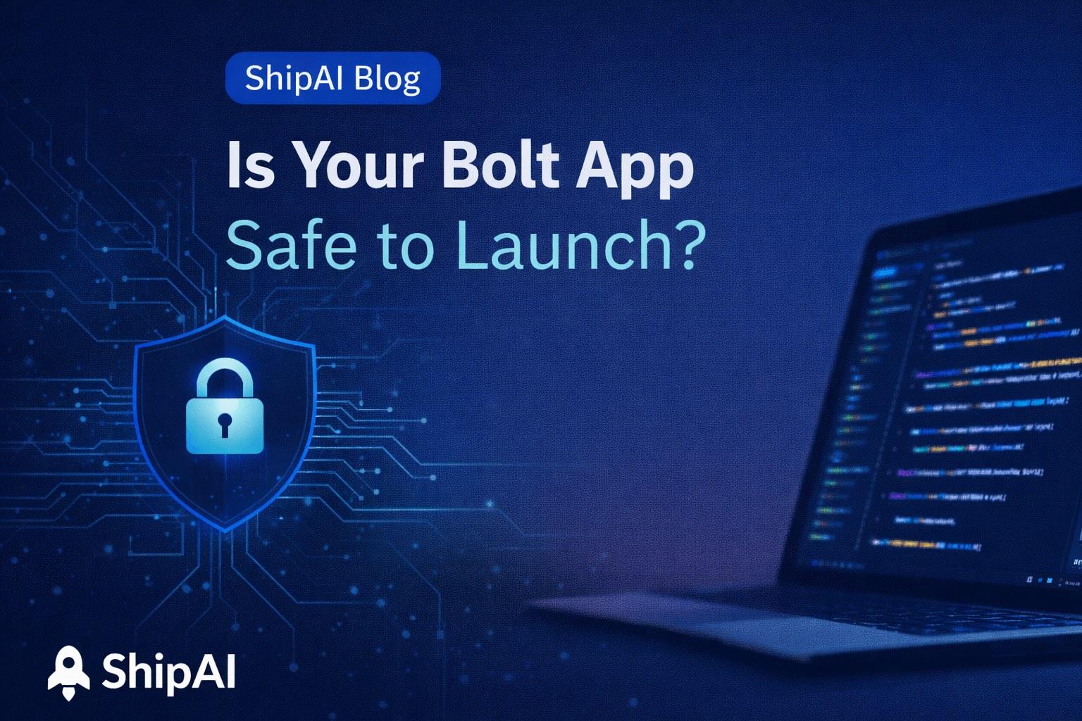 Is Your Bolt App Safe to Launch? Security Checklist | ShipAi