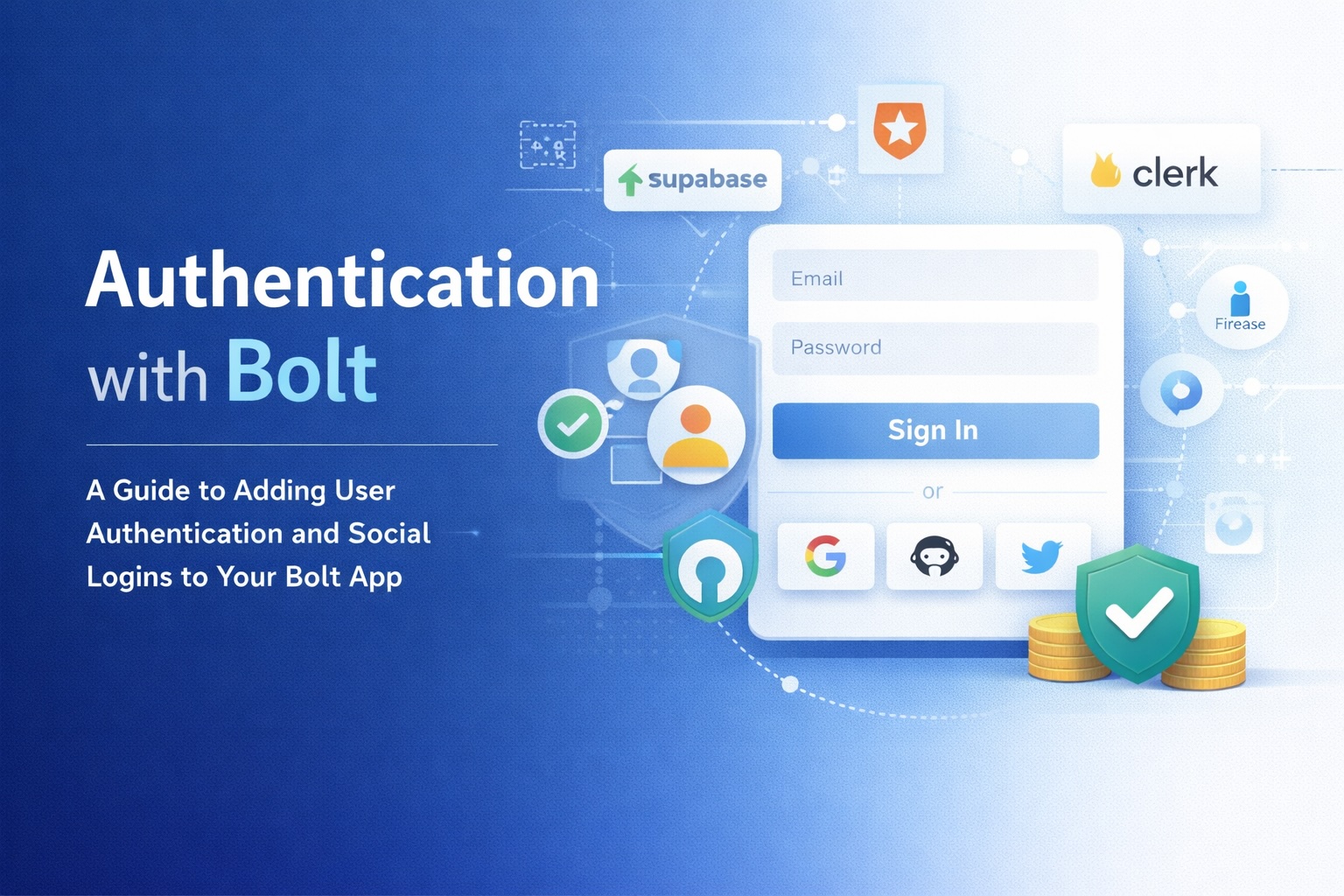 Authentication with Bolt: From Mock Users to Real Auth | ShipAi