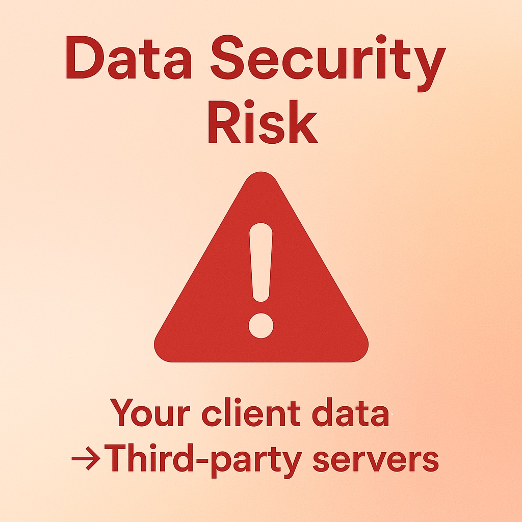 HarveyAI Security Risks - Law firm data security concerns with third-party AI tools